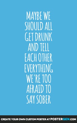 Drunk Print - Funny Posters - Posters - PosterGen.com
