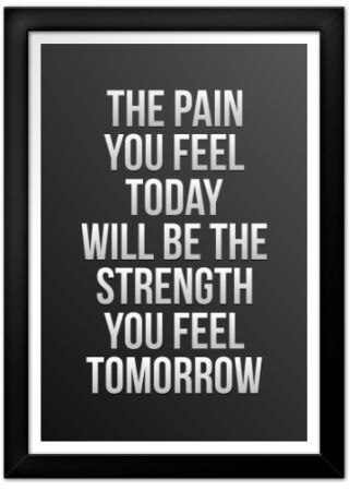 Feel Tomorrow Print - Fitness Posters - Posters - PosterGen.com